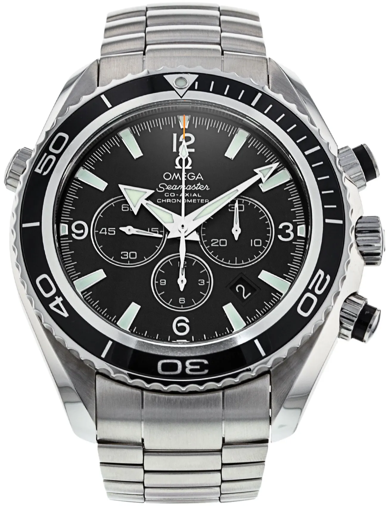 Omega Seamaster Planet Ocean 2210.50.00 46mm Stainless steel Black