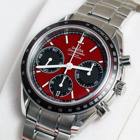 Omega Speedmaster Racing 326.30.40.50.11.001 40mm Stainless steel Red 1