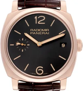 Panerai Radiomir PAM 00515 Red gold Brown