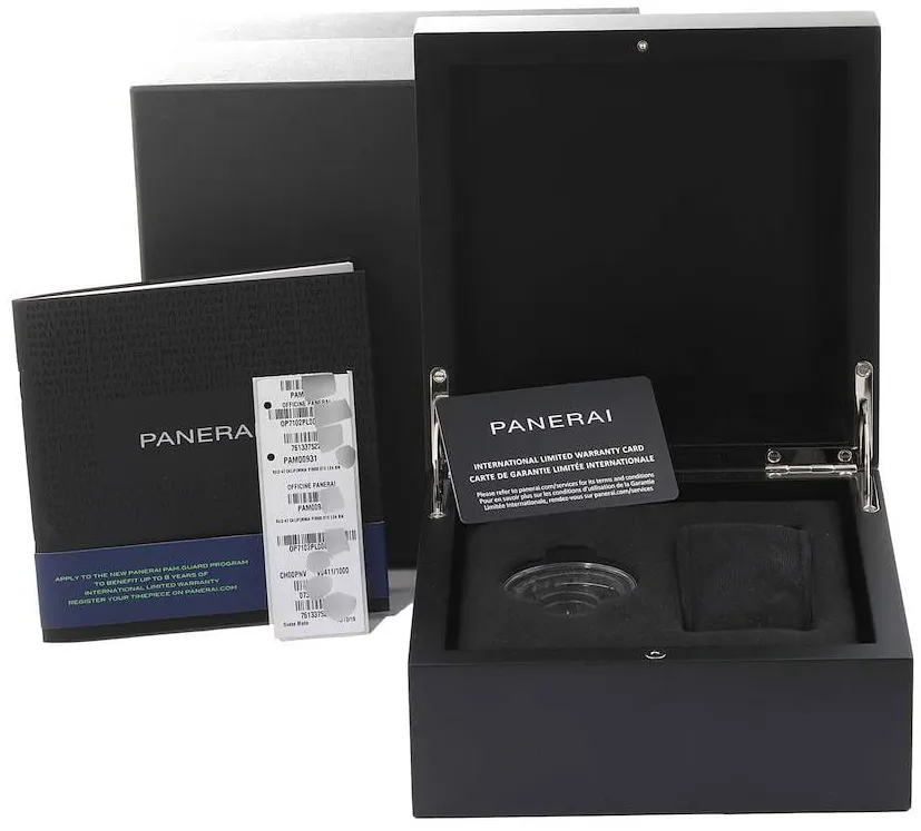 Panerai Radiomir PAM 00931 47mm Stainless steel Black 7