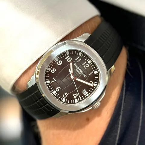 Patek Philippe Aquanaut 5167A-001 40mm Stainless steel Black