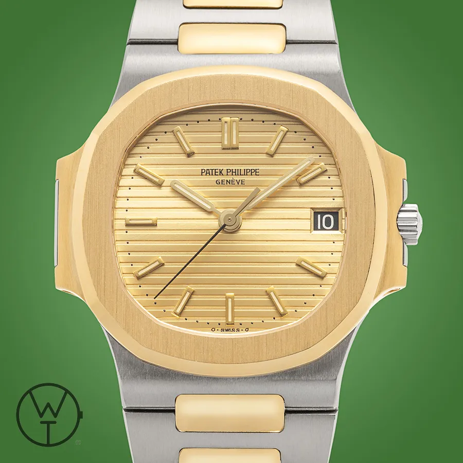 Patek Philippe Nautilus 3800/1 37mm Yellow gold and Stainless steel champ