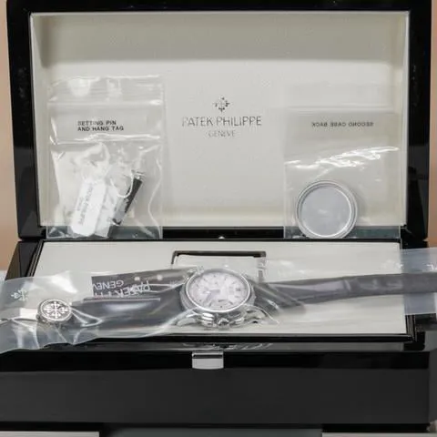 Patek Philippe Perpetual Calendar Chronograph 5970G-001 40mm White gold Silver 1