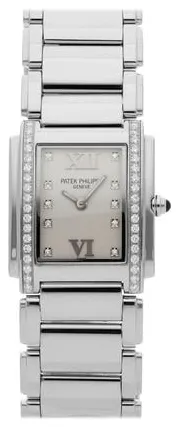 Patek Philippe Twenty~4 4910/10A-011 25mm Stainless steel White