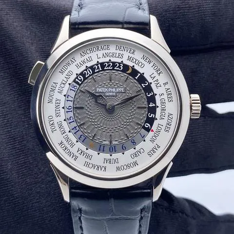 Patek Philippe World Time 5230G-001 39mm White gold Gray 2