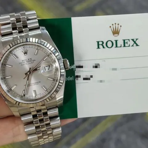 Rolex Datejust 36 116234 36mm Stainless steel Silver