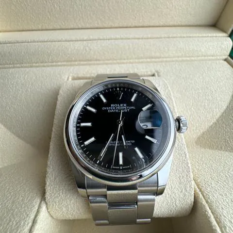 Rolex Datejust 36 126200 36mm Stainless steel Black 4