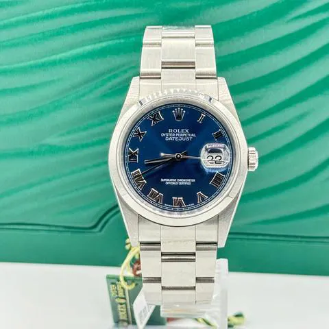 Rolex Datejust 36 16200 36mm Stainless steel Blue