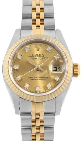 Rolex Datejust 69173G 26mm Yellow gold and Stainless steel Champagne