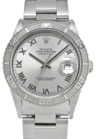 Rolex Datejust Turn-O-Graph 16264 36mm Stainless steel Silver