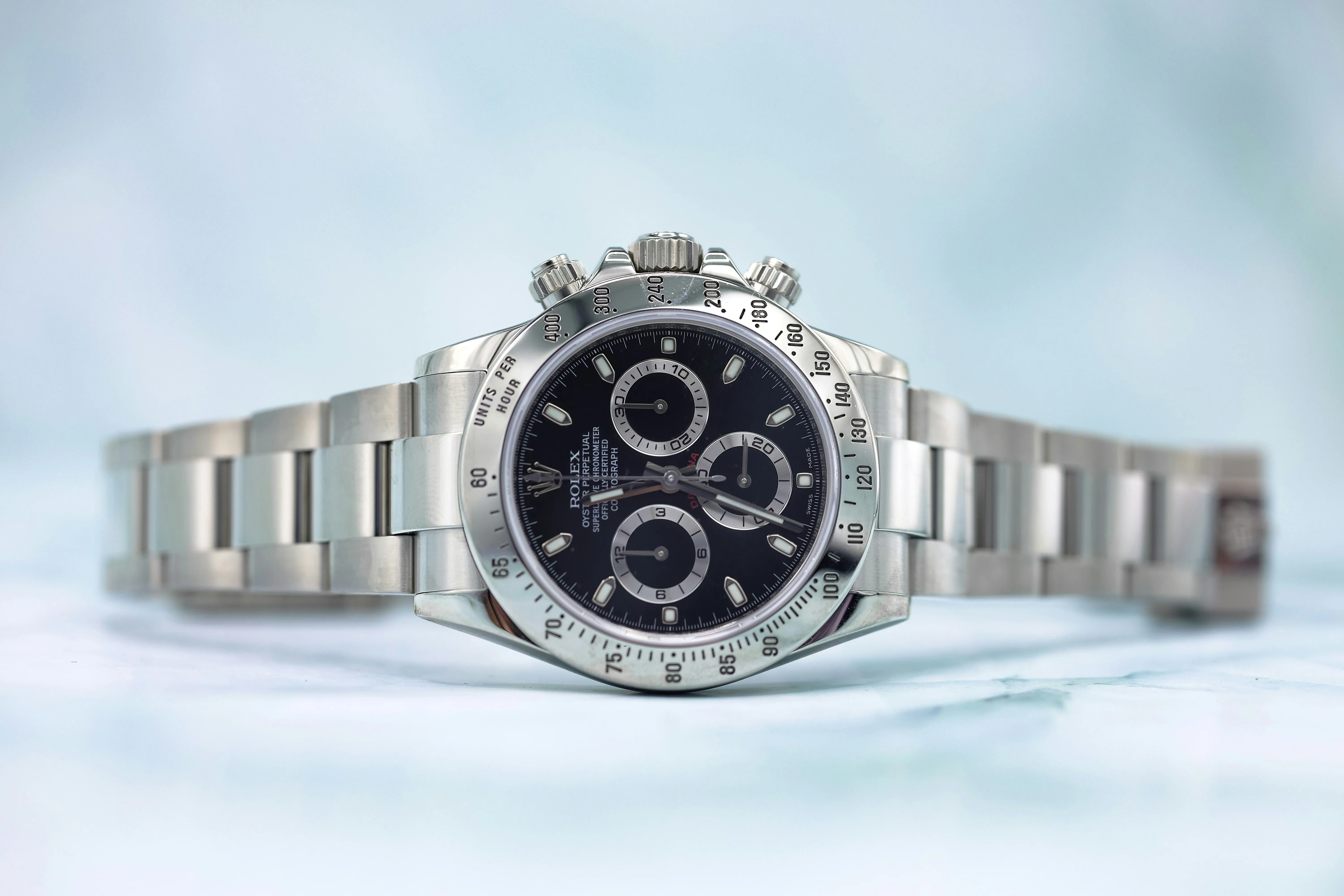 Rolex Daytona 116520 40mm Stainless steel Black 1