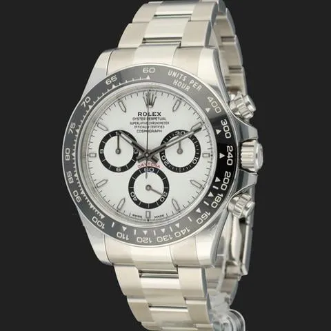 Rolex Daytona 126500LN 40mm Stainless steel White