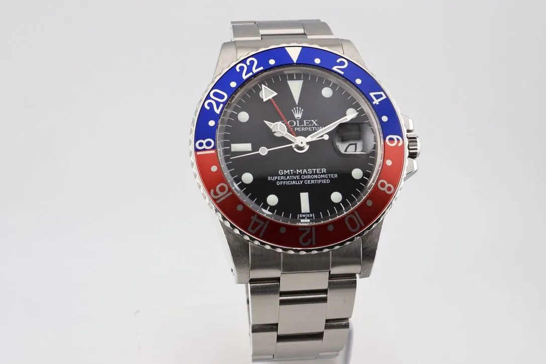 Rolex GMT-Master 1675 40mm Stainless steel Black