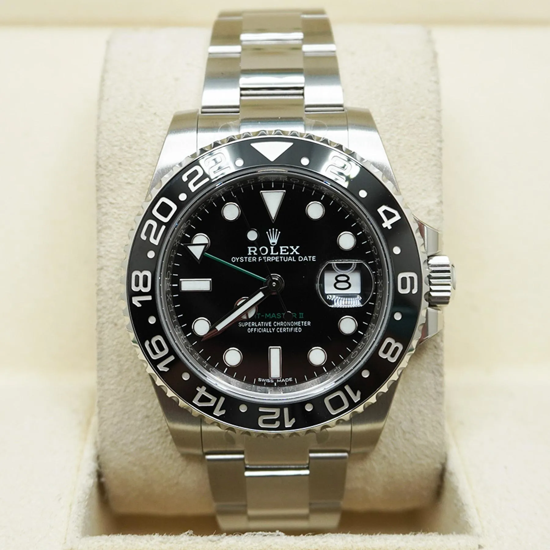 Rolex GMT-Master II 116710LN-0001 40mm Stainless steel Black