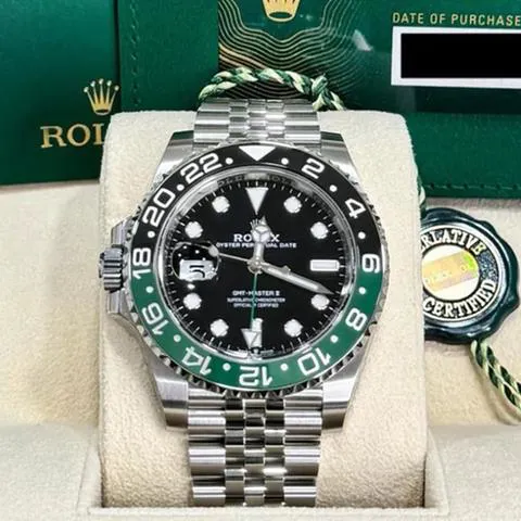 Rolex GMT-Master II 126710VTNR 40mm Stainless steel Black