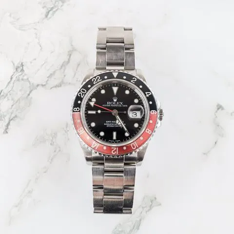 Rolex GMT-Master II 16710 40mm Stainless steel Black