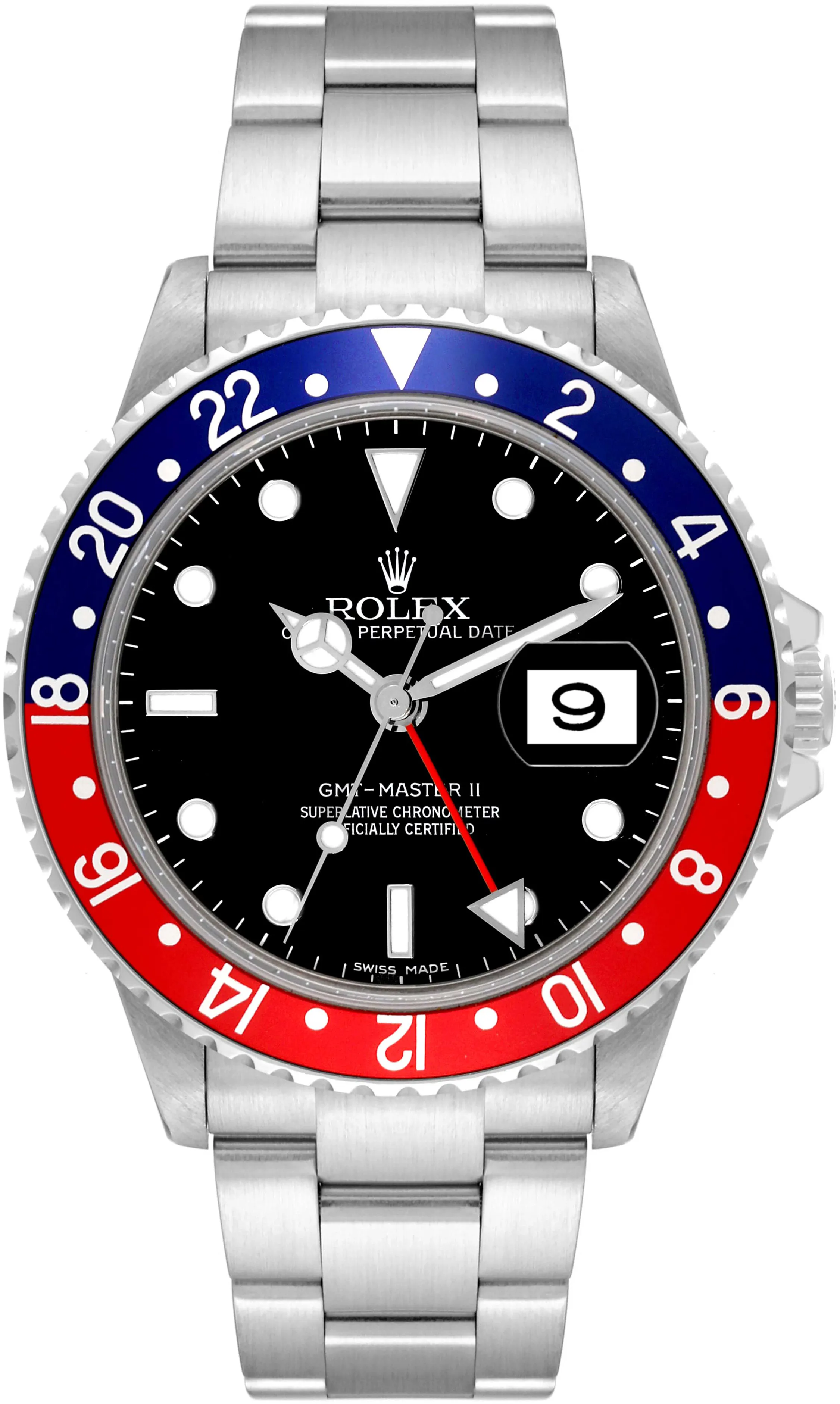 Rolex GMT-Master II 16710 40mm Stainless steel Black 1