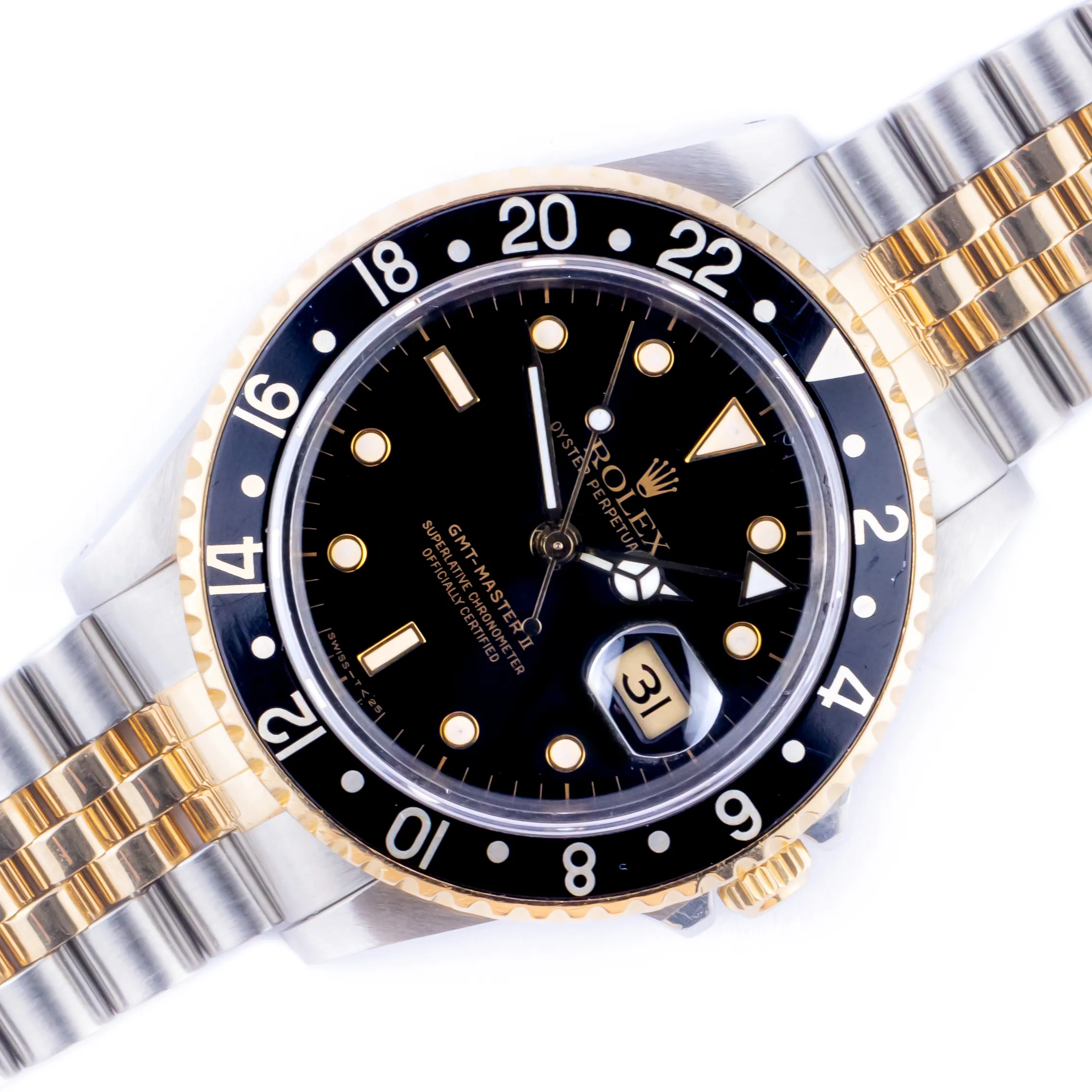 Rolex GMT-Master II 16713 40mm Stainless steel Black