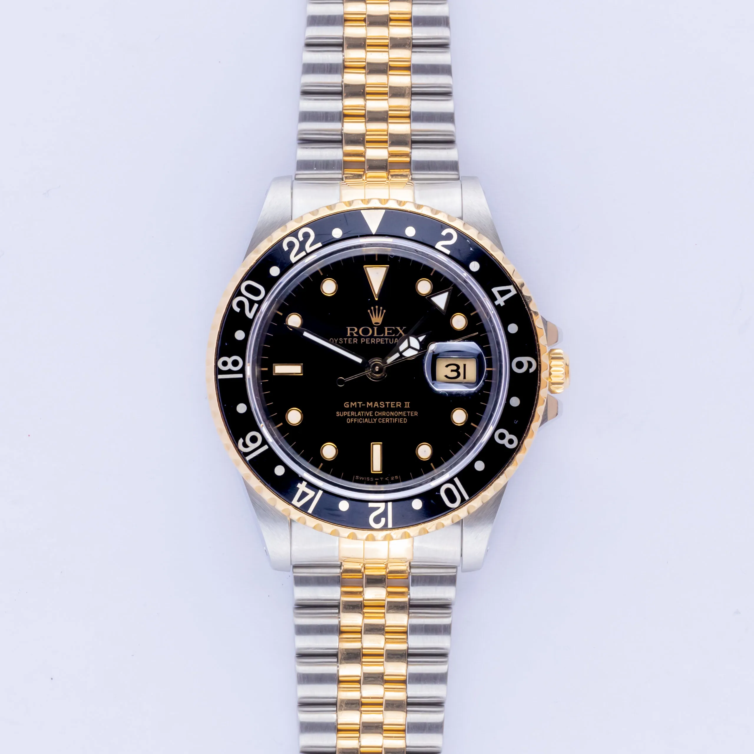 Rolex GMT-Master II 16713 40mm Stainless steel Black 2