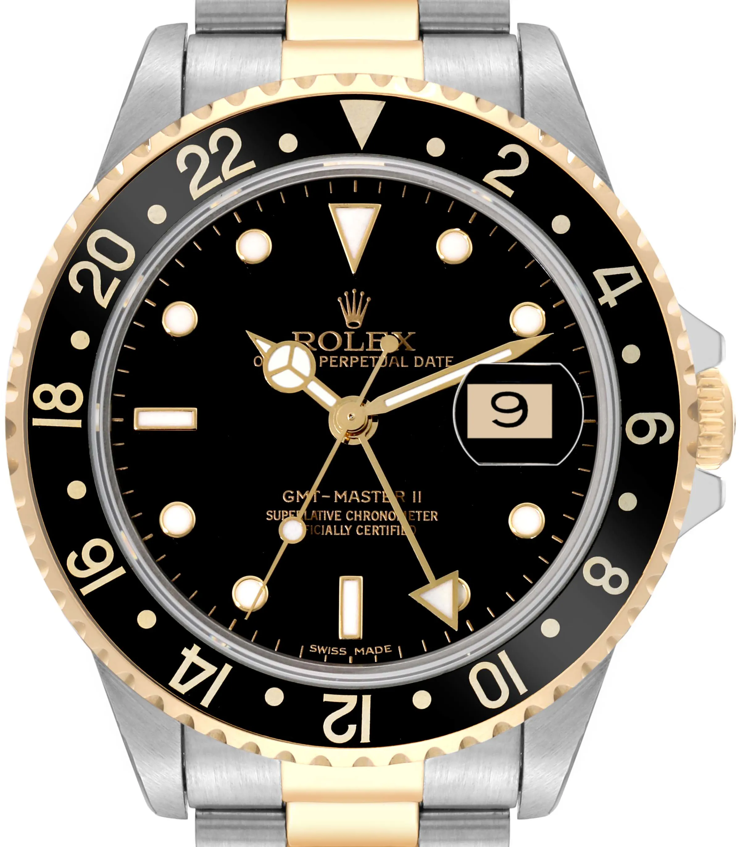 Rolex GMT-Master II 16713 40mm Stainless steel Black