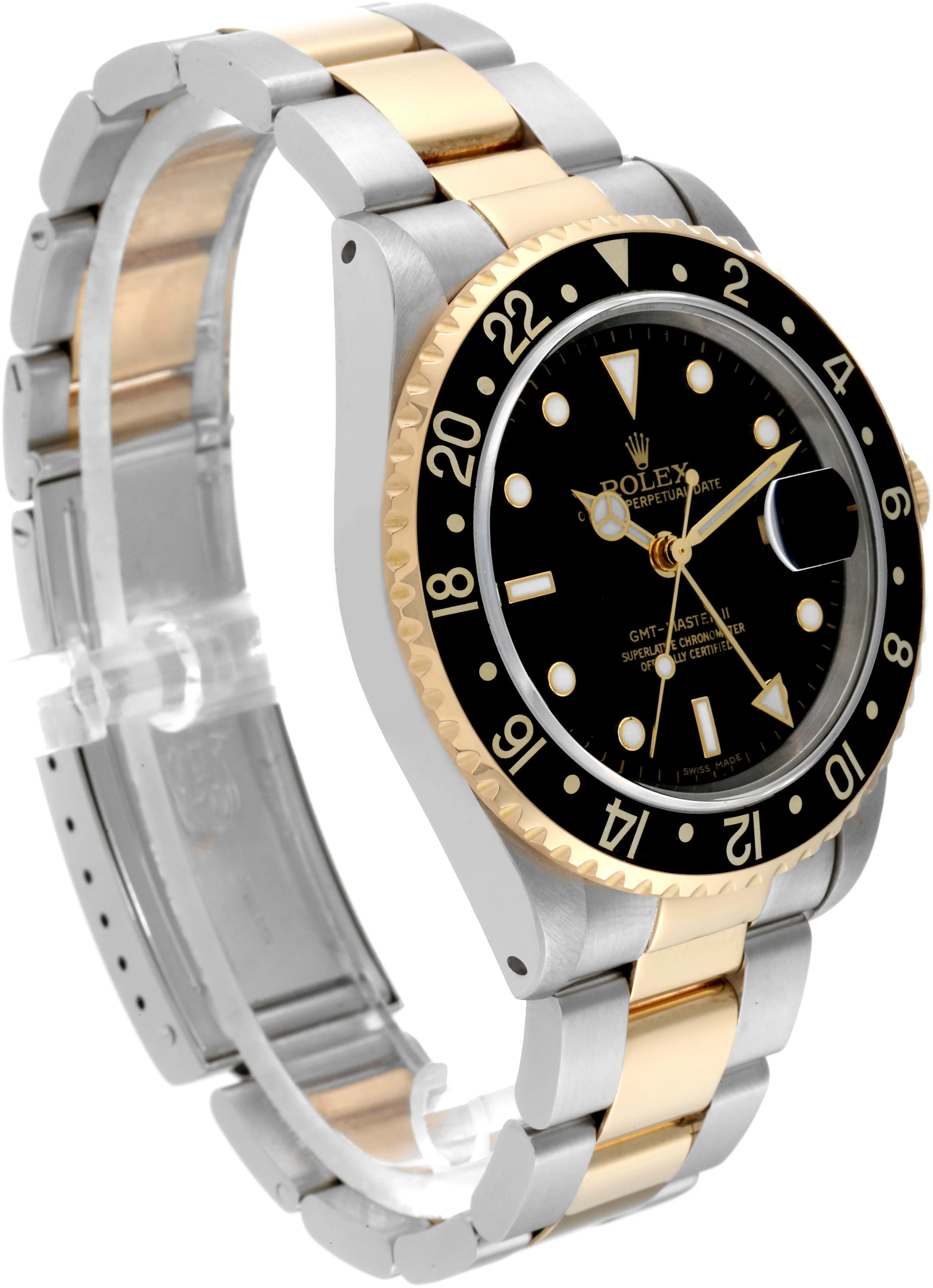 Rolex GMT-Master II 16713 40mm Stainless steel Black 2