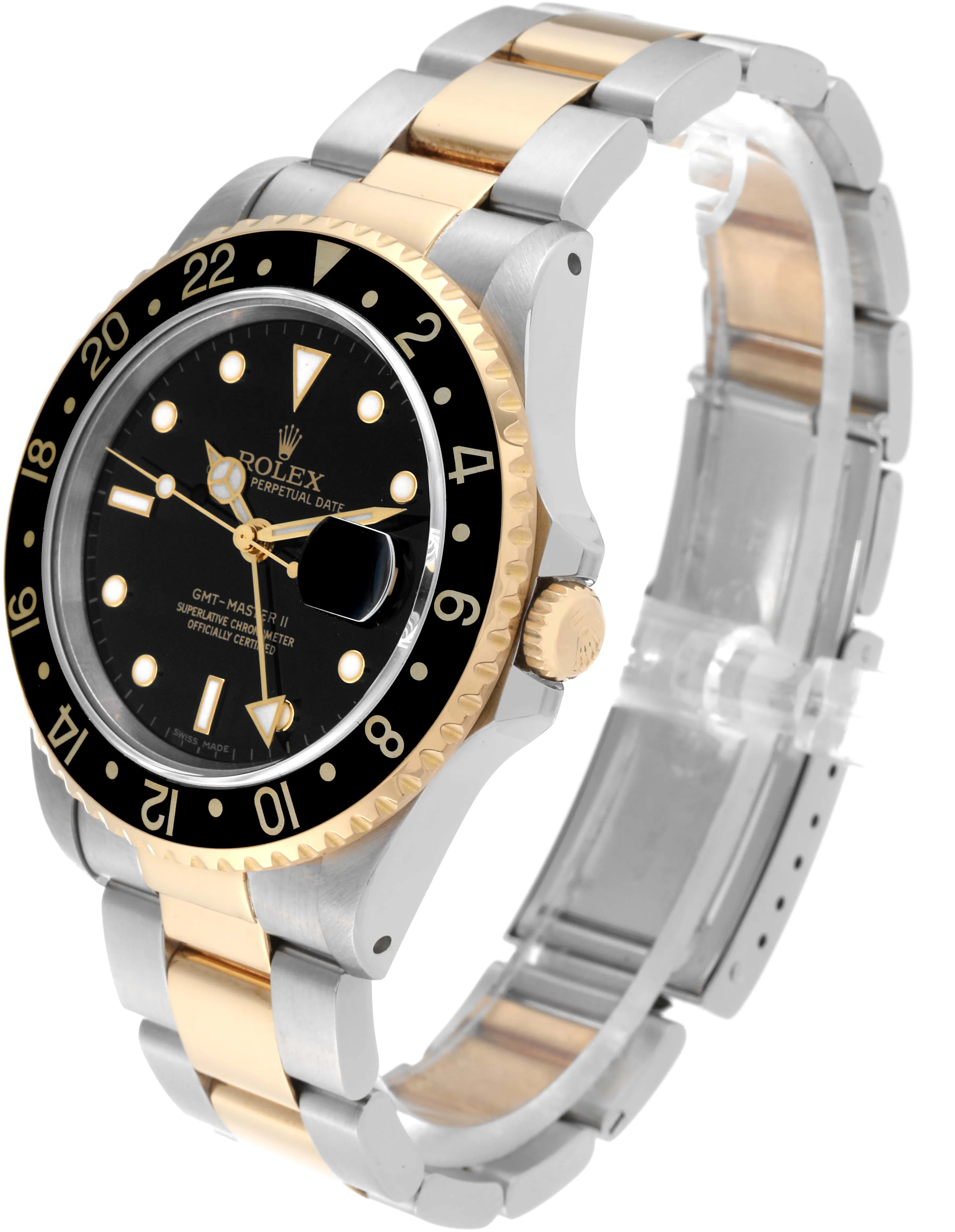 Rolex GMT-Master II 16713 40mm Stainless steel Black 3