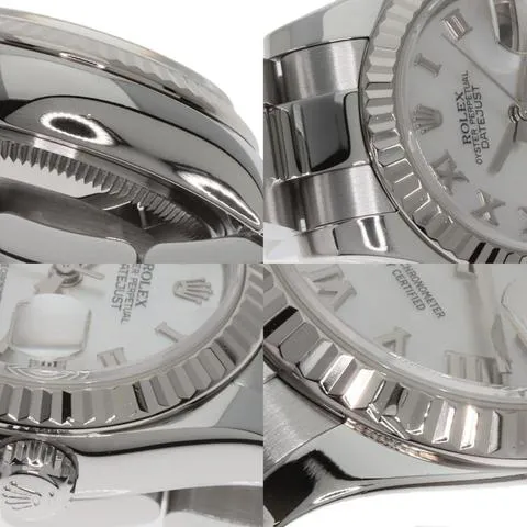 Rolex Lady-Datejust 179174NR 26mm Stainless steel White 8