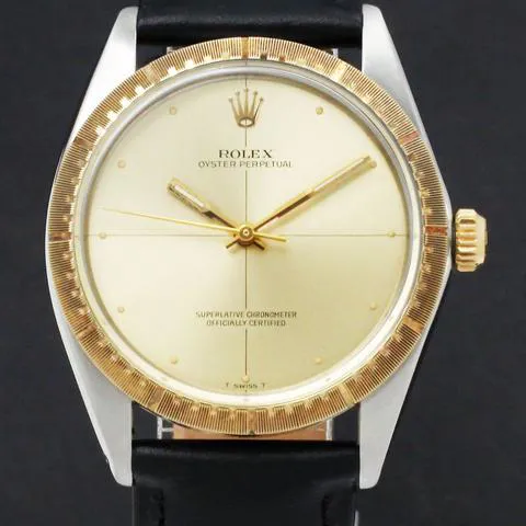 Rolex Oyster Perpetual 34 1038 34mm Yellow gold and Stainless steel Gold