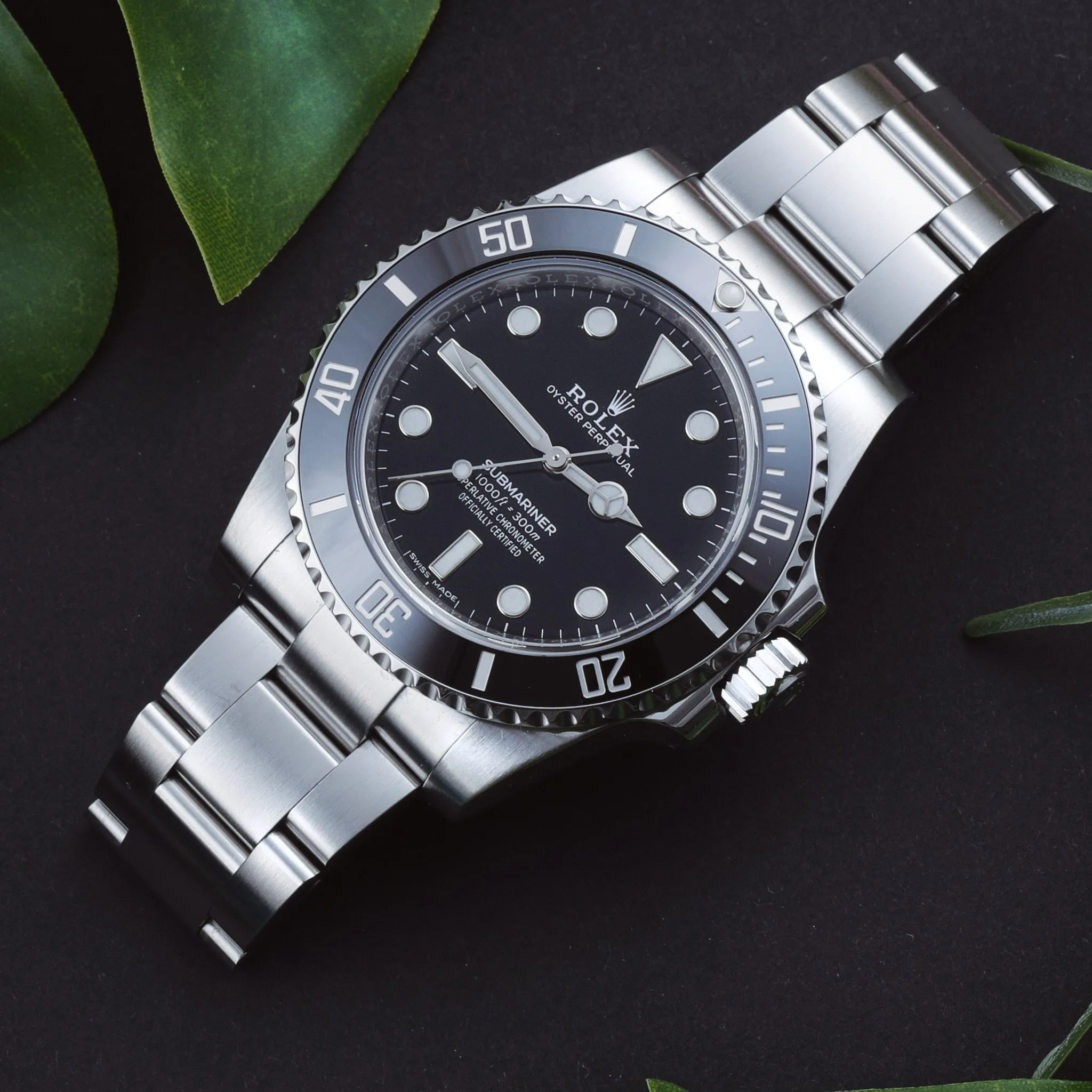 Rolex Submariner 114060 40mm Stainless steel Black 3