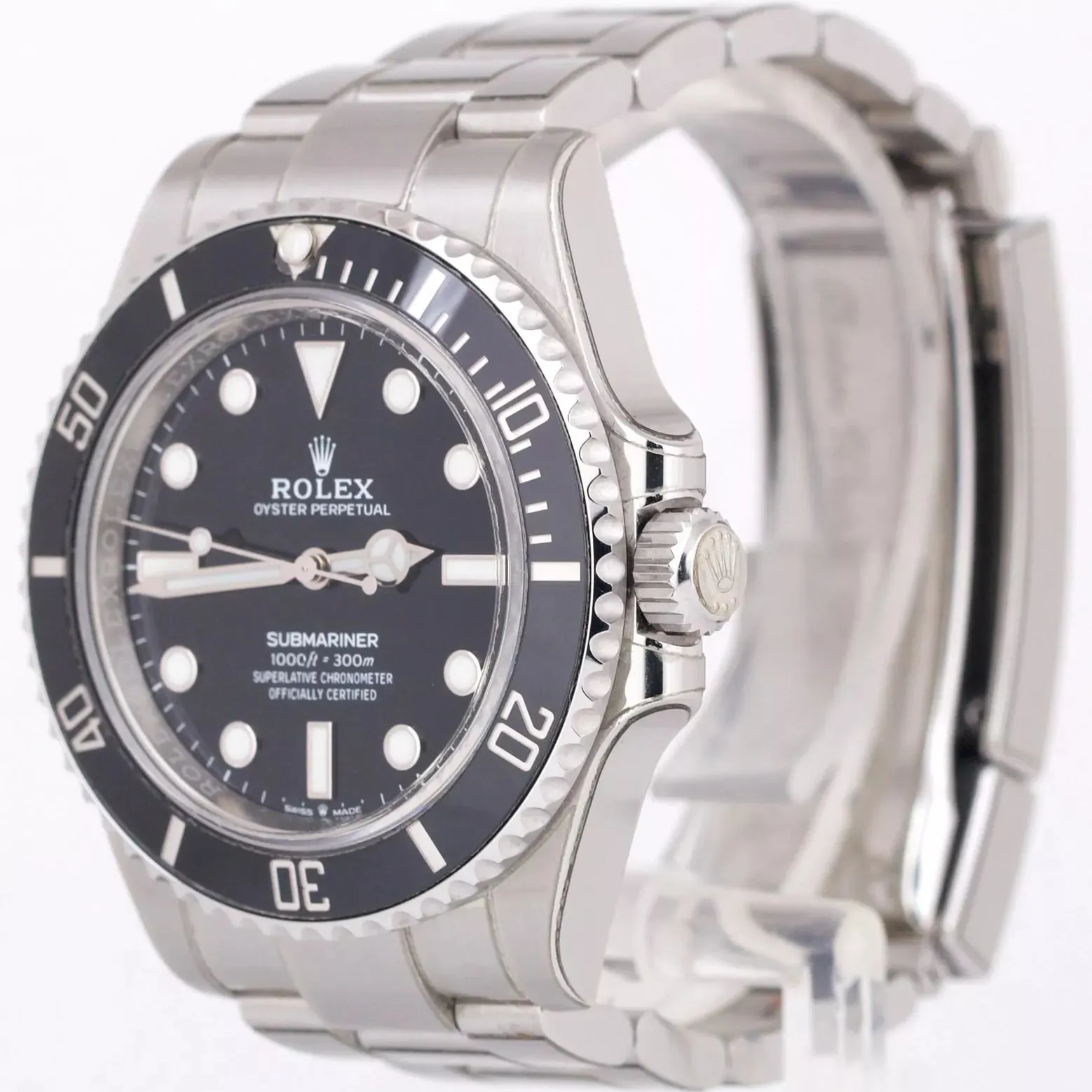 Rolex Submariner 124060-0001 41mm Oystersteel Black 1