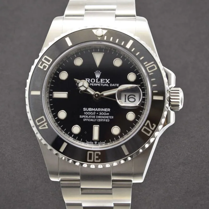 Rolex Submariner 126610LN-0001 41mm Oystersteel Black