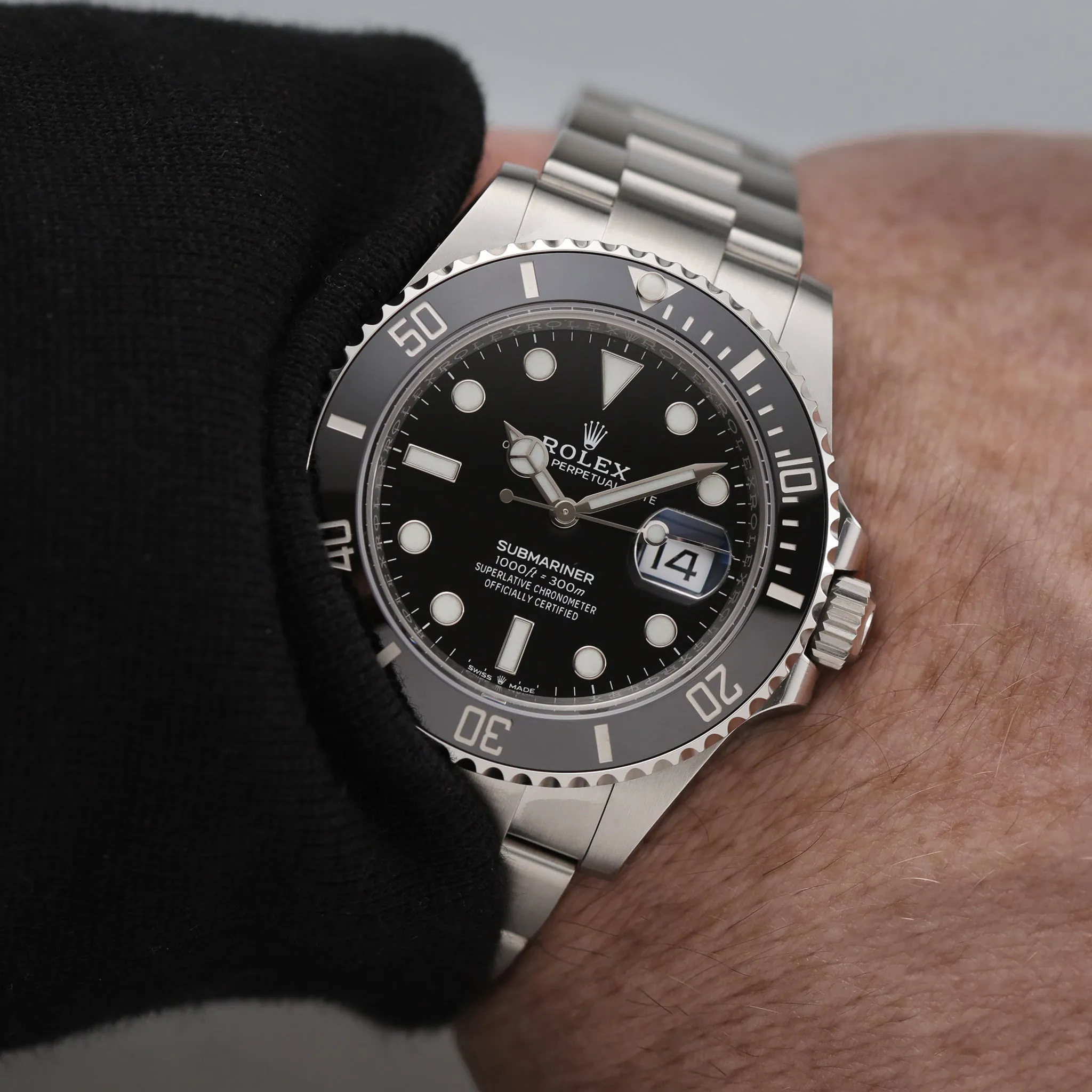 Rolex Submariner 126610LN 41mm Stainless steel Black