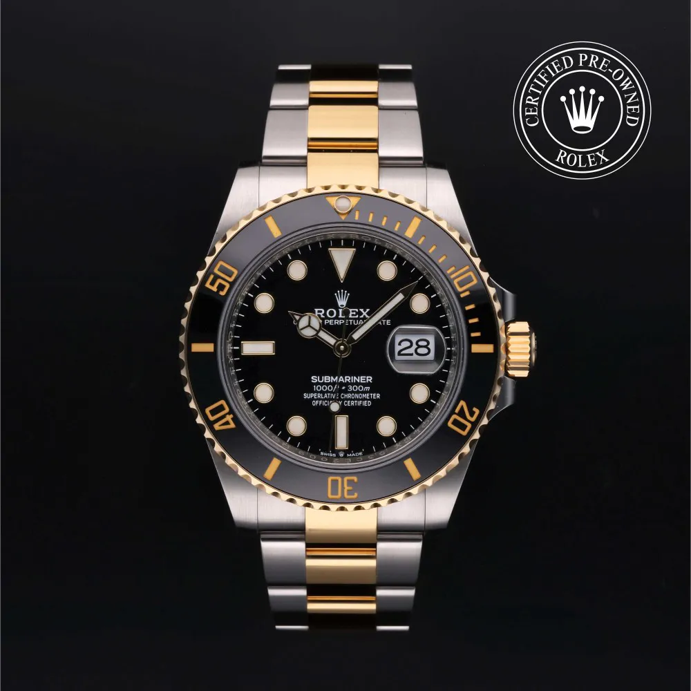 Rolex Submariner 126613LN-0002 41mm Yellow gold and Oystersteel Black