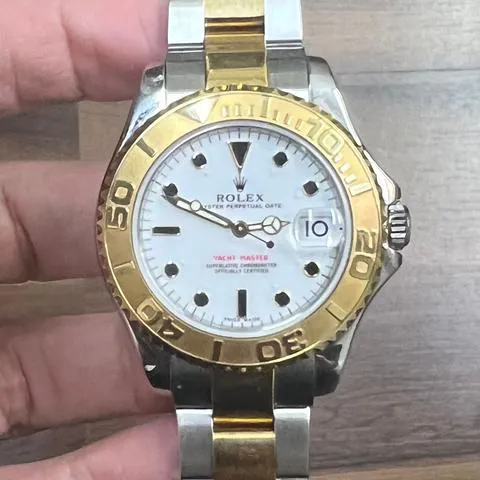 Rolex Yacht-Master 168623 35mm Yellow gold and Stainless steel White