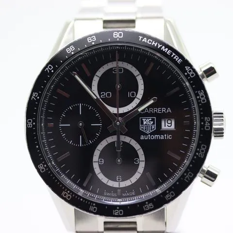 TAG Heuer Carrera CV2010 41mm Stainless steel Black