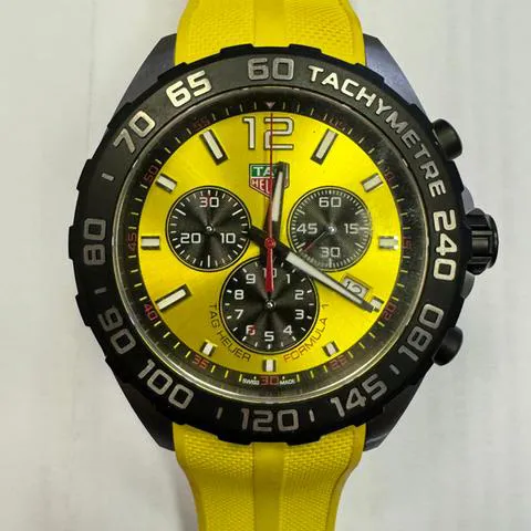 TAG Heuer Formula 1 CAZ101AM.FT8054 43mm Stainless steel Yellow