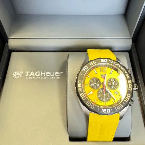 TAG Heuer Formula 1 CAZ101AM.FT8054 43mm Stainless steel Yellow 1