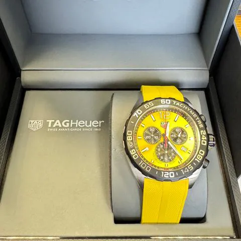 TAG Heuer Formula 1 CAZ101AM.FT8054 43mm Stainless steel Yellow 2