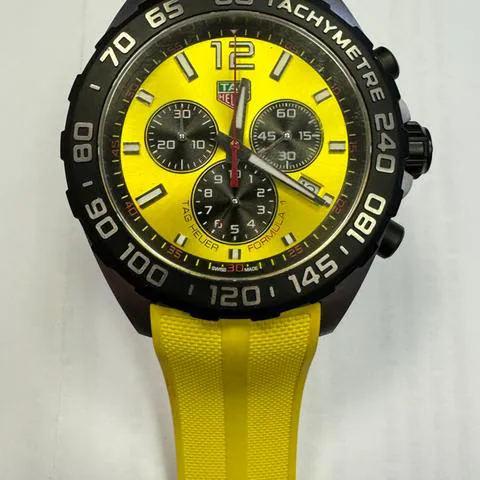 TAG Heuer Formula 1 CAZ101AM.FT8054 43mm Stainless steel Yellow 3