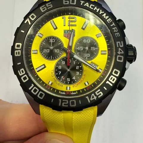 TAG Heuer Formula 1 CAZ101AM.FT8054 43mm Stainless steel Yellow 5