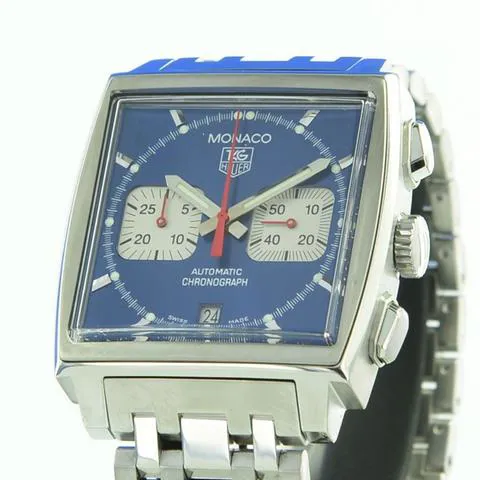 TAG Heuer Monaco CW2113-0 38mm Stainless steel Blue 6