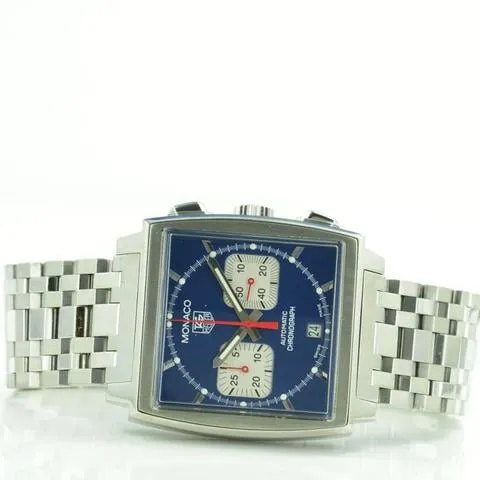 TAG Heuer Monaco CW2113-0 38mm Stainless steel Blue 10