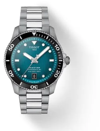 Tissot Seastar 1000 40mm Stainless steel Turquoise