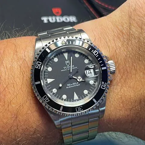 Tudor Submariner 79090 40mm Stainless steel Black