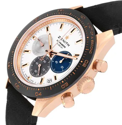 Zenith Chronomaster Sport 18.3100.3600/69.C920 41mm Rose gold Silver 4