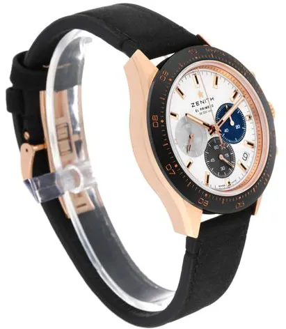 Zenith Chronomaster Sport 18.3100.3600/69.C920 41mm Rose gold Silver 5