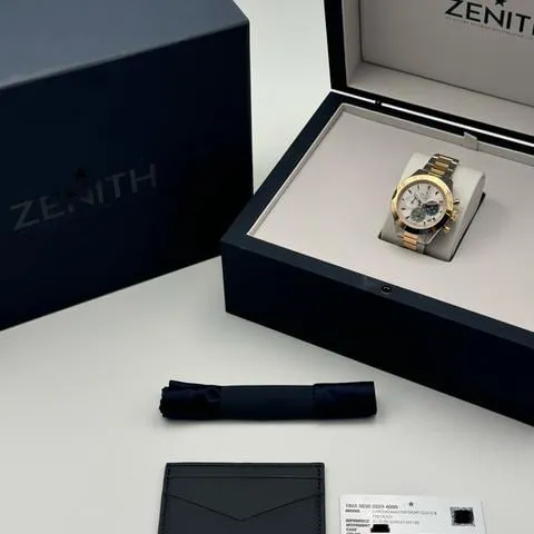 Zenith Chronomaster Sport 51.3100.3600/69.M3100 41mm Yellow gold and Stainless steel Silver 2