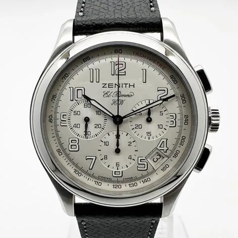 Zenith El Primero Chronograph 01.0500.420 40mm Stainless steel White