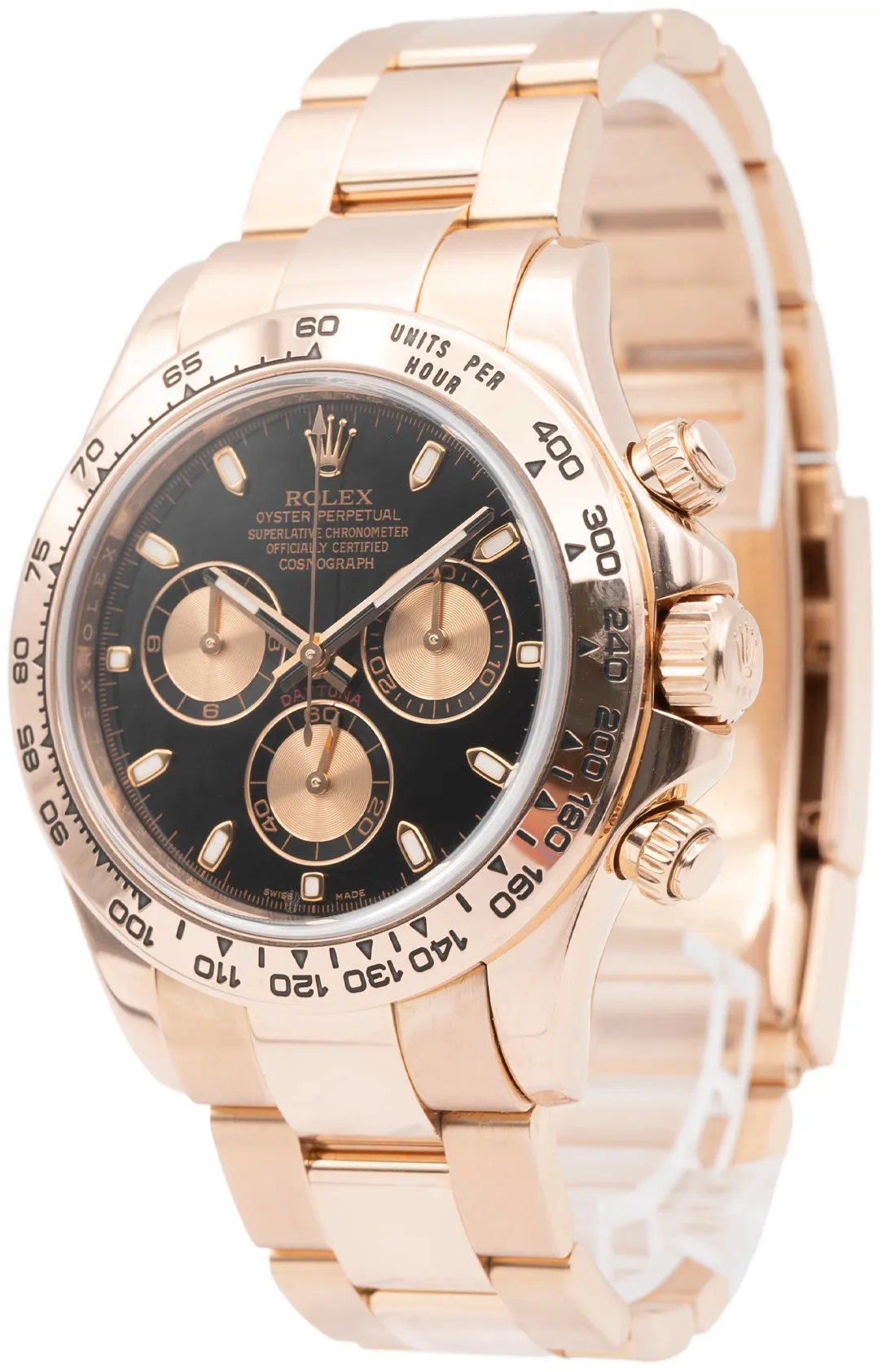 Rolex Daytona 116505 40mm Rose gold Black 1