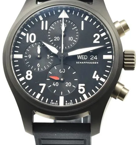 IWC Pilot Chronograph Top Gun IW389401 42mm Ceramic Black